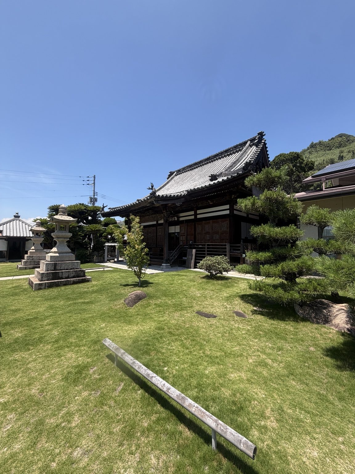 自性寺の庭